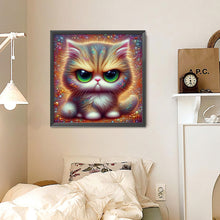 Load image into Gallery viewer, Big Eyed Cat 30*30CM (canvas) Full Round Drill Diamond Painting
