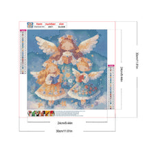 Load image into Gallery viewer, Three Angel Little Girls 30*30CM (canvas) Full Round Drill Diamond Painting
