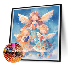 Load image into Gallery viewer, Three Angel Little Girls 30*30CM (canvas) Full Round Drill Diamond Painting
