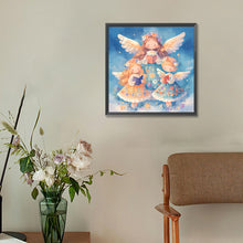 Load image into Gallery viewer, Three Angel Little Girls 30*30CM (canvas) Full Round Drill Diamond Painting
