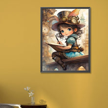 Load image into Gallery viewer, Steampunk Girl 45*60CM (canvas) Full Round Drill Diamond Painting
