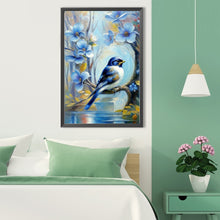 Load image into Gallery viewer, Blue Bird 40*60CM (canvas) Full Round Drill Diamond Painting
