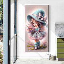 Load image into Gallery viewer, Lavender Girl 40*70CM (canvas) Full Round Drill Diamond Painting
