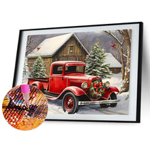 Load image into Gallery viewer, Red Classic Car 40*30CM (canvas) Full Round Drill Diamond Painting
