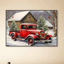 Load image into Gallery viewer, Red Classic Car 40*30CM (canvas) Full Round Drill Diamond Painting
