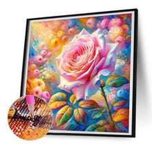 Load image into Gallery viewer, Colored Flowers 30*30CM (canvas) Full Round Drill Diamond Painting
