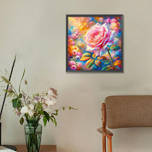 Load image into Gallery viewer, Colored Flowers 30*30CM (canvas) Full Round Drill Diamond Painting
