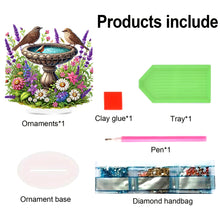 Load image into Gallery viewer, Acrylic Special Shaped Garden Pond DIY Table Top Diamond Painting Ornament Kits
