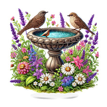 Load image into Gallery viewer, Acrylic Special Shaped Garden Pond DIY Table Top Diamond Painting Ornament Kits
