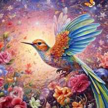 Load image into Gallery viewer, Hummingbird 30*30CM (canvas) Full AB Round Drill Diamond Painting
