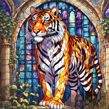 Load image into Gallery viewer, Tiger 50*50CM (canvas) Full Round Drill Diamond Painting
