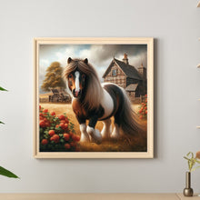 Load image into Gallery viewer, Horses 40*40CM (canvas) Full Round Drill Diamond Painting
