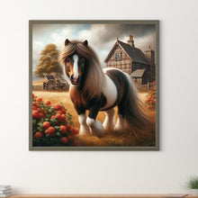 Load image into Gallery viewer, Horses 40*40CM (canvas) Full Round Drill Diamond Painting
