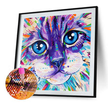 Load image into Gallery viewer, Cat 30*30CM (canvas) Full AB Square Drill Diamond Painting
