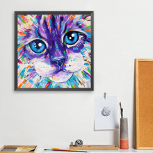 Load image into Gallery viewer, Cat 30*30CM (canvas) Full AB Square Drill Diamond Painting
