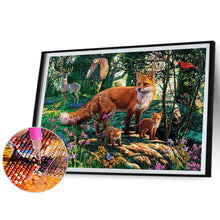 Load image into Gallery viewer, Fox 50*40CM (canvas) Full Square Drill Diamond Painting
