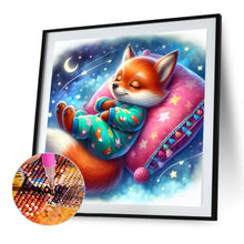 Load image into Gallery viewer, Sleeping Little Fox 30*30CM (canvas) Full Square Drill Diamond Painting
