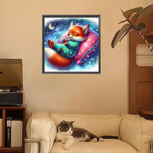 Load image into Gallery viewer, Sleeping Little Fox 30*30CM (canvas) Full Square Drill Diamond Painting
