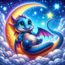 Load image into Gallery viewer, Moonlight Dragon 30*30CM (canvas) Full Square Drill Diamond Painting
