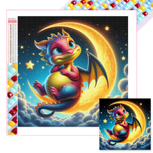 Load image into Gallery viewer, Moonlight Dragon 30*30CM (canvas) Full Square Drill Diamond Painting
