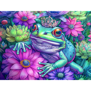 Frog 40*30CM (canvas) Full Square Drill Diamond Painting