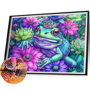 Frog 40*30CM (canvas) Full Square Drill Diamond Painting