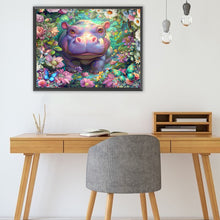 Load image into Gallery viewer, Hippo 40*30CM (canvas) Full Square Drill Diamond Painting
