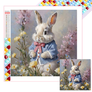 Rabbit 30*30CM (canvas) Full Square Drill Diamond Painting