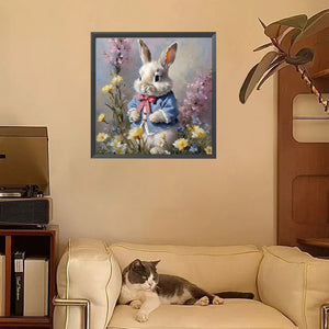 Rabbit 30*30CM (canvas) Full Square Drill Diamond Painting