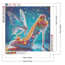 Load image into Gallery viewer, Fantasy High Heels 40*40CM (canvas) Full Round Drill Diamond Painting
