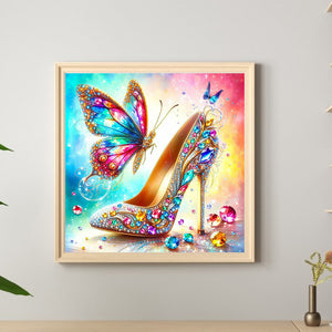 Fantasy High Heels 40*40CM (canvas) Full Round Drill Diamond Painting