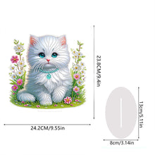 Load image into Gallery viewer, Cat Desktop Diamond Painting Art Kits DIY Rhinestones Tabletop Ornaments
