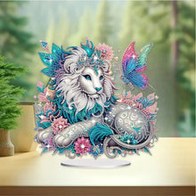 Load image into Gallery viewer, Lion Desktop Diamond Painting Art Kits DIY Rhinestones Tabletop Ornaments
