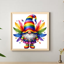 Load image into Gallery viewer, Colorful Feather Goblin 30*30CM (canvas) Full Round Drill Diamond Painting
