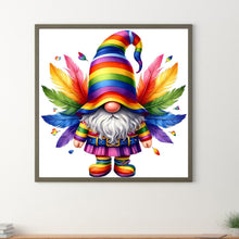 Load image into Gallery viewer, Colorful Feather Goblin 30*30CM (canvas) Full Round Drill Diamond Painting
