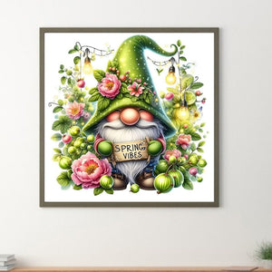 Spring Goblin 30*30CM (canvas) Full Round Drill Diamond Painting