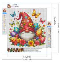 Load image into Gallery viewer, Easter Gnome 30*30CM (canvas) Full Round Drill Diamond Painting
