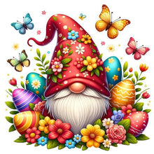 Load image into Gallery viewer, Easter Gnome 30*30CM (canvas) Full Round Drill Diamond Painting
