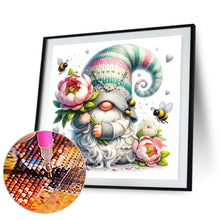 Load image into Gallery viewer, Flowers And Gnomes 30*30CM (canvas) Full Round Drill Diamond Painting
