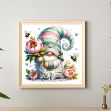 Load image into Gallery viewer, Flowers And Gnomes 30*30CM (canvas) Full Round Drill Diamond Painting
