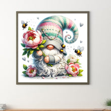 Load image into Gallery viewer, Flowers And Gnomes 30*30CM (canvas) Full Round Drill Diamond Painting
