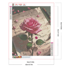 Load image into Gallery viewer, Dreamy Pink Rose 40*50CM (canvas) Full Round Drill Diamond Painting
