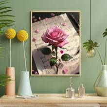 Load image into Gallery viewer, Dreamy Pink Rose 40*50CM (canvas) Full Round Drill Diamond Painting
