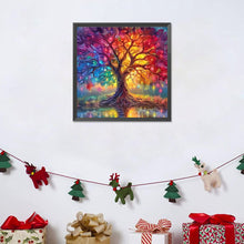 Load image into Gallery viewer, Colorful Tree Of Life 30*30CM (canvas) Full Round Drill Diamond Painting
