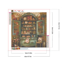 Load image into Gallery viewer, Warm Cabinet 40*40CM (canvas) Full Round Drill Diamond Painting
