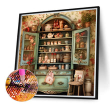 Load image into Gallery viewer, Warm Cabinet 40*40CM (canvas) Full Round Drill Diamond Painting
