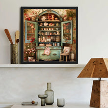 Load image into Gallery viewer, Warm Cabinet 40*40CM (canvas) Full Round Drill Diamond Painting
