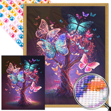 Load image into Gallery viewer, Butterfly Tree 40*50CM (canvas) Full AB Round Drill Diamond Painting
