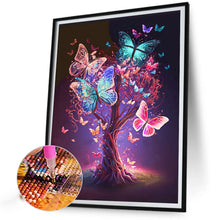 Load image into Gallery viewer, Butterfly Tree 40*50CM (canvas) Full AB Round Drill Diamond Painting
