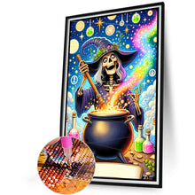 Load image into Gallery viewer, Skeleton Witch Brewing Medicine 40*60CM (canvas) Full AB Round Drill Diamond Painting
